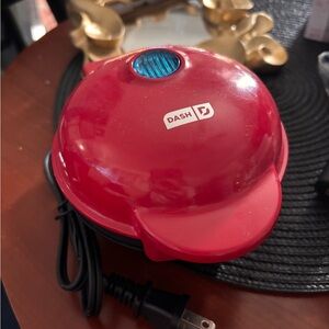 Dash ❤️ Red Mini Heart Bundt Cake Maker